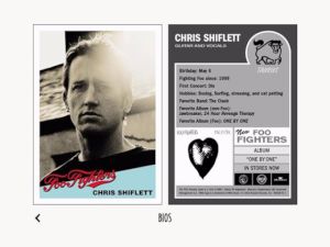 Chris Shiflett's bio on DVD/EP